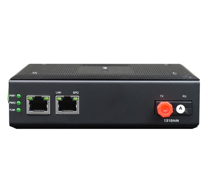 1 百兆光 1百兆电 工业光纤收发器